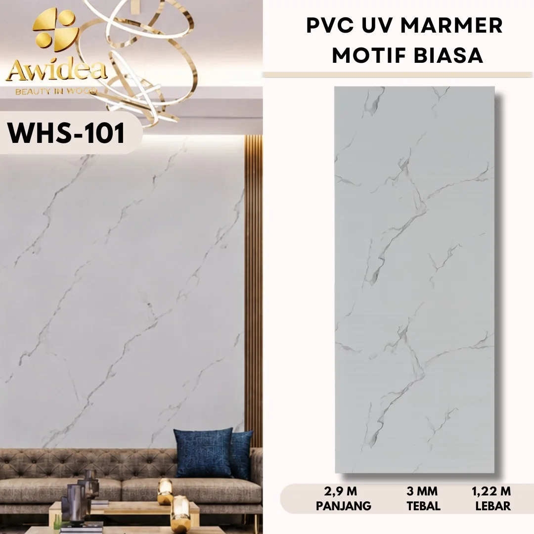 PVC UV Marmer AWIDEA WHS-101