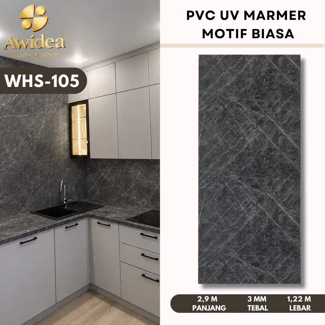 PVC UV Marmer AWIDEA WHS-105