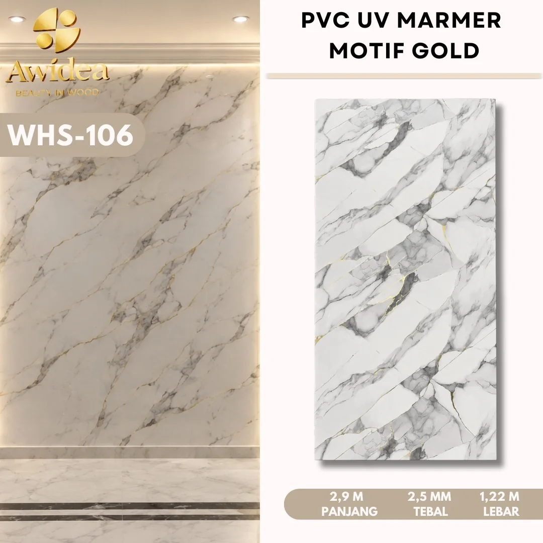PVC UV Marmer AWIDEA WHS-106