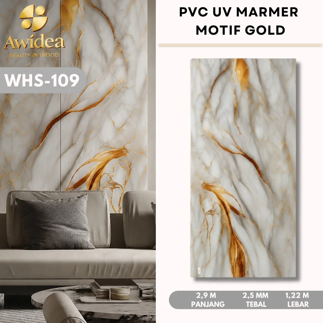 PVC UV Marmer AWIDEA WHS-109