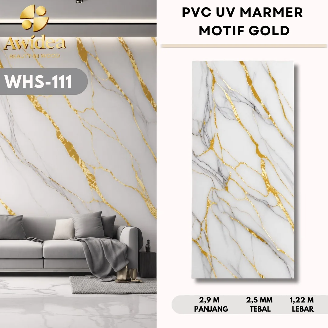 PVC UV Marmer AWIDEA WHS-111