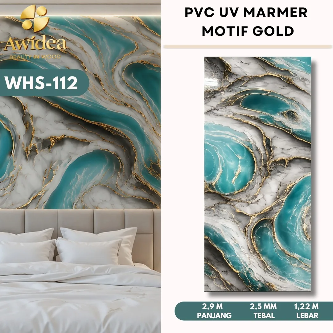PVC UV Marmer AWIDEA WHS-112