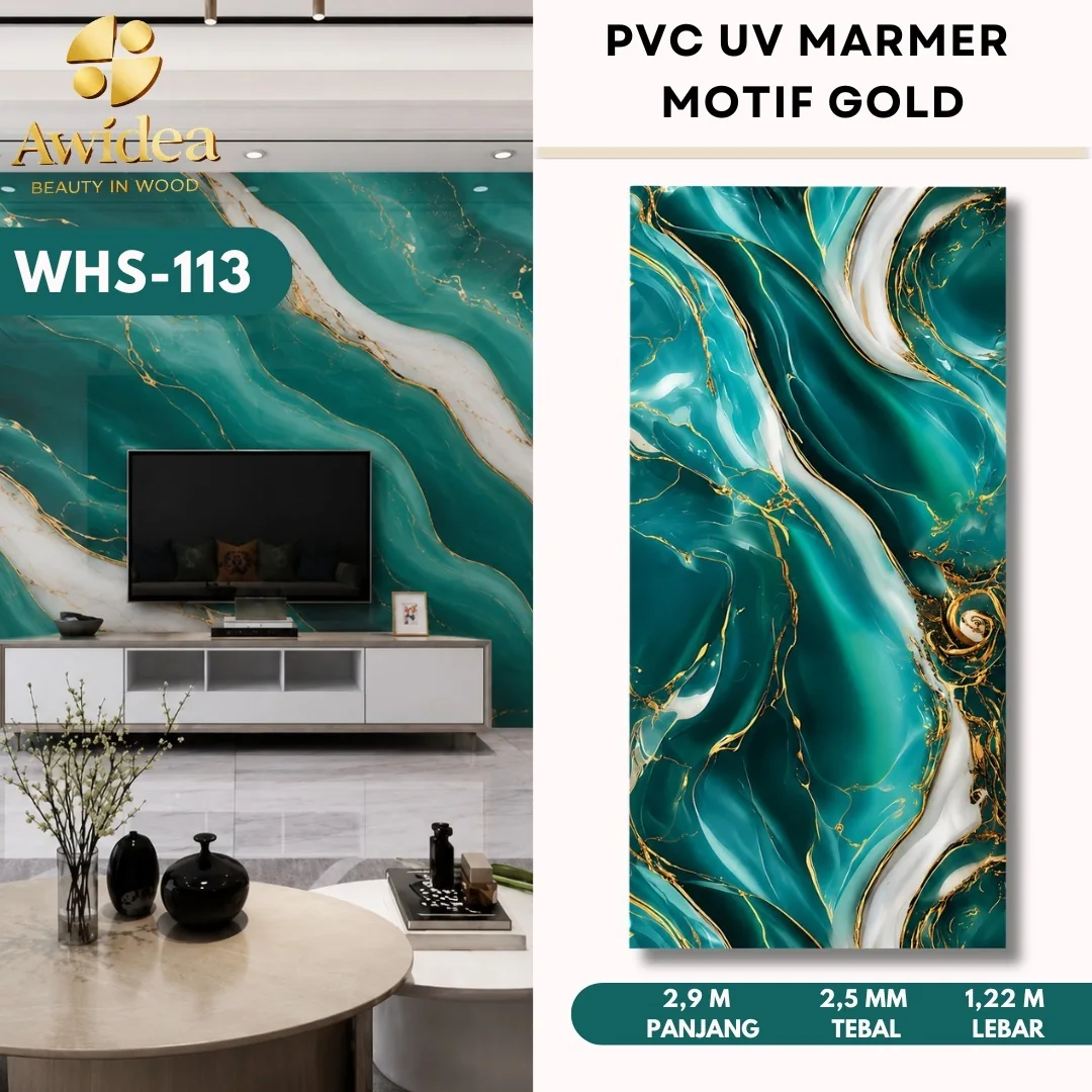 PVC UV Marmer AWIDEA WHS-113