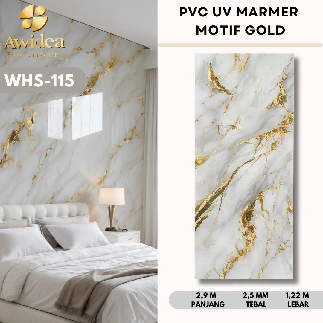 PVC UV Marmer AWIDEA WHS-115