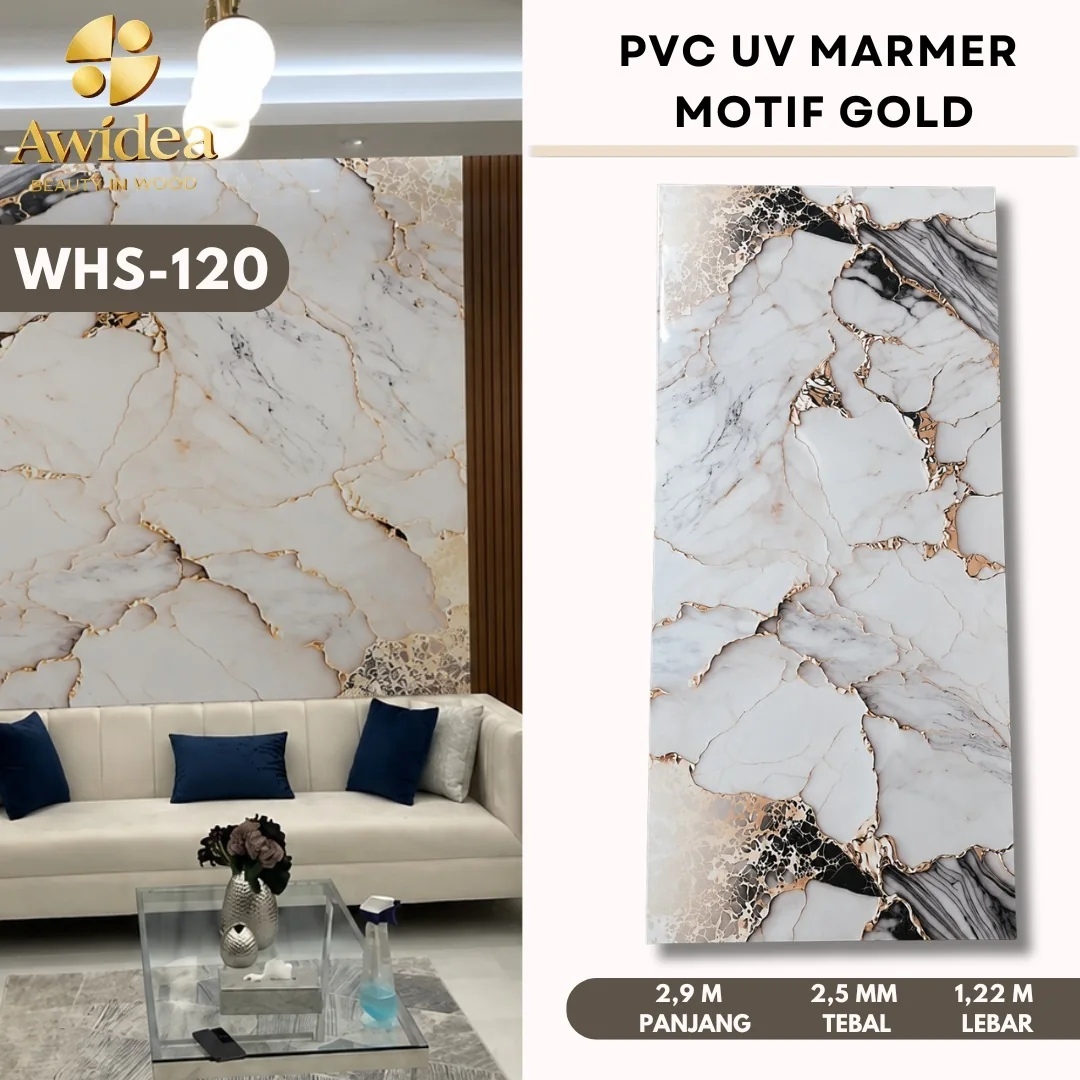 PVC UV Marmer AWIDEA WHS-120