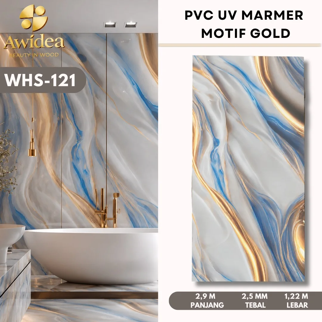 PVC UV Marmer AWIDEA WHS-121