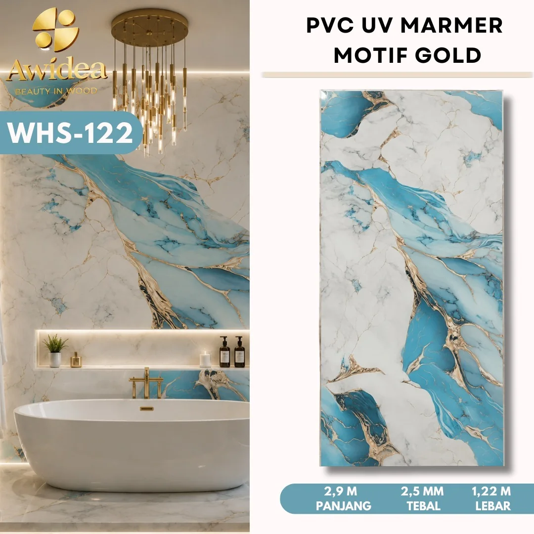 PVC UV Marmer AWIDEA WHS-122