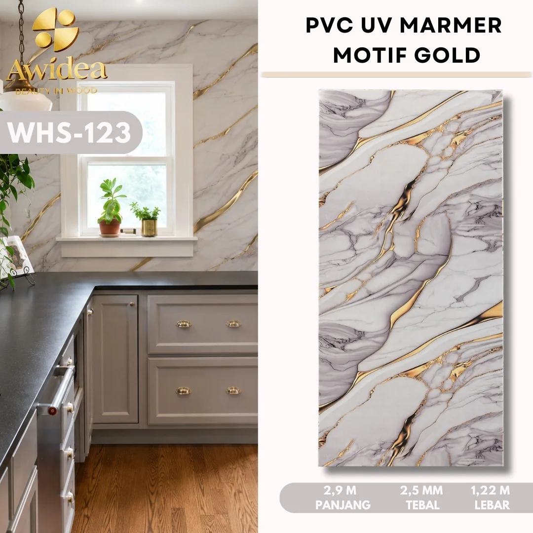 PVC UV Marmer AWIDEA WHS-123