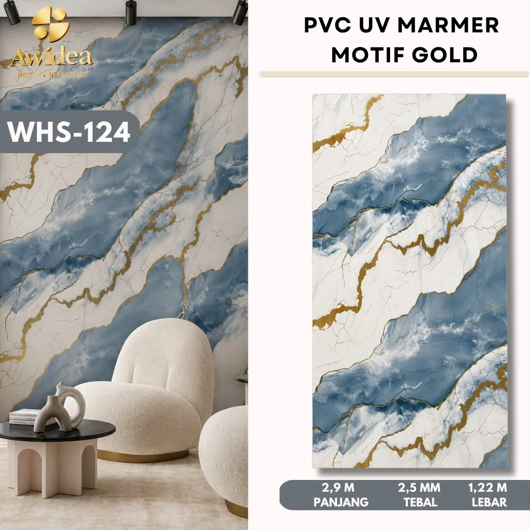PVC UV Marmer AWIDEA WHS-124