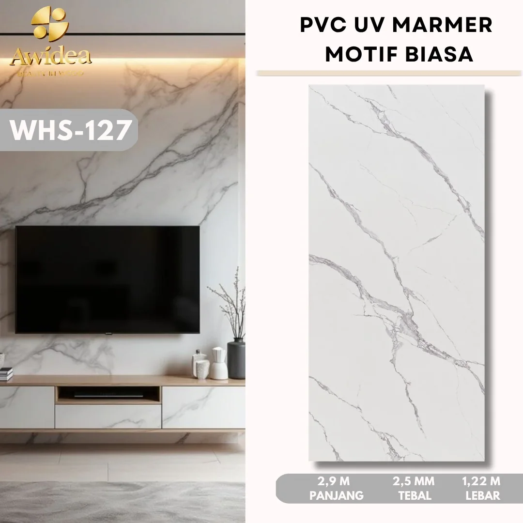 PVC UV Marmer AWIDEA WHS-127