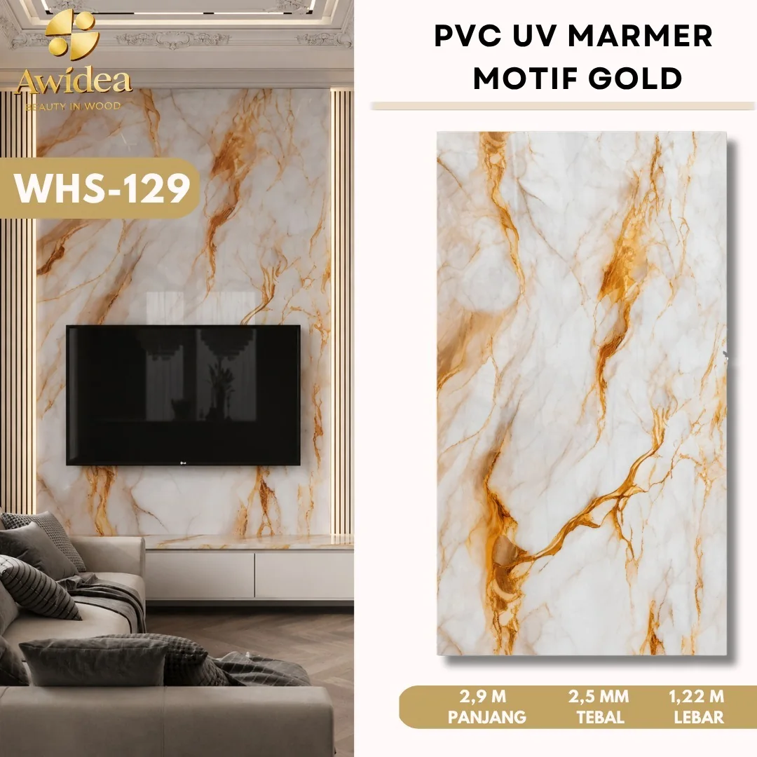 PVC UV Marmer AWIDEA WHS-129