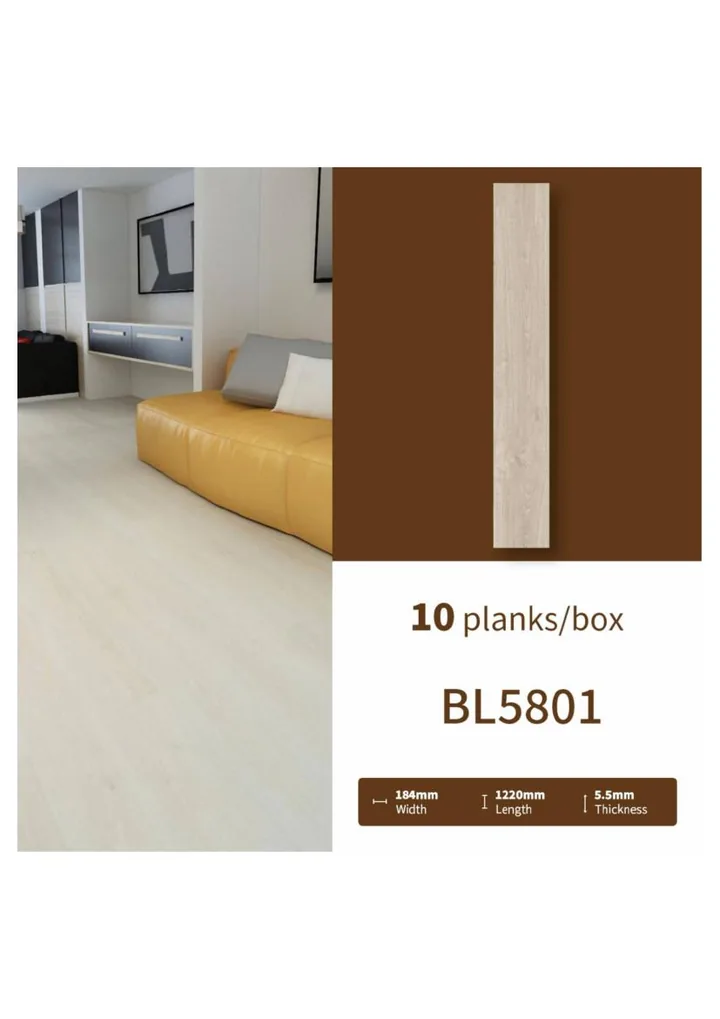 SPC 5.5mm AWIDEA BL5801 Pale Ivory / Light Oak
