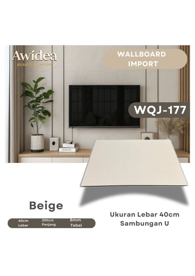 Wallboard AWIDEA WQJ-177 Beige