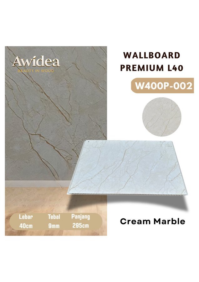 Wallboard Premium AWIDEA Cream Marble