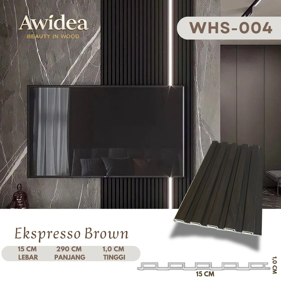 WHS-004 Ekspresso Brown - WPC Mini 15 cm AWIDEA